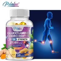 ราคา Pslalae Joint Support Capsules with Glucosamine, Chondroitin, Turmeric & MSM, สูตรเปลือกปลาเพื่อการระดมพลและสุขภาพกระดูกอ่อน (29983811668)