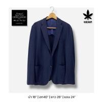 ราคา UNITED ARROWS Sport Jacket-Navy 3 single Button %hemp ผ้าใยกัญชา (29481698356)