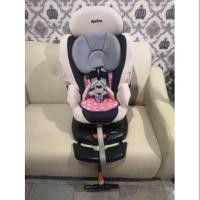 ราคา คาร์ซีทมือสอง Aprica Marshmallow Turn Bed (3148473544)