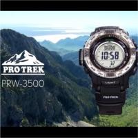 ราคา Casio Protrek รุ่น PRW-3500-1DR สีดำ ของแท้ % ประกันศูนย์ CMG ( มีโค้ต ส่วนลด ค่ะ ) (951911835)