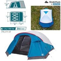 ราคา มือสอง DECATHLON เต็นท์ QUECHUA ARPENAZ รุ่น FRESH & BLACK XL แข็งแรง กันน้ำกันฝน ประกอบง่าย พับเก็บง่าย (20148459126)