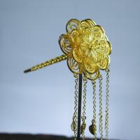 ราคา ปิ่นปักผมสีทอง ออเจ้า เครื่องประดับไทย เครื่องประดับผม ชุดไทย1 (1116629962)