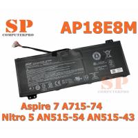 ราคา ACER Battery แบตเตอรี่ของแท้ Aspire 7 A715-74G A715-51 AN515-54 AN515-55 AN515-43 Model: AP18E8M (8071919350)