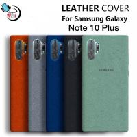 ราคา เคสโทรศัพท์มือถือ ลาย Alcantara Wash Able สําหรับ Galaxy Note 10 Plus (22643379808)