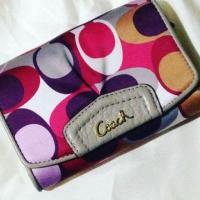 ราคา Coach wallet 3 พับ (840434489)