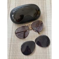 ราคา แว่นตากันแดดโบราณแบรนรถ super car Porsche มาพร้อมเลนส์สำรองใหม่ๆ Vintage Sunglasses Porsche Design By Carrera 5621 Yell (42517889553)