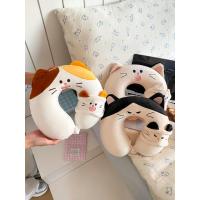 ราคา หมอนนวดคอ หมอนรองหลัง หมอนรองคออเนกประสงค์ ออกแบบเป็นรูปทรง U สไตล์นักเรียนหญิง ใช้งานได้ทั้งบนเครื่องบินและสำนักงาน (29241985652)