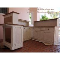 ราคา เคาน์เตอร์ โต๊ะเตรียมอาหาร สไตล์วินเทจ โต๊ะ ตู้ เตรียมอาหาร คาเฟ่ Cabinet (9158543992)