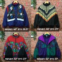 ราคา แจ็คเก็ตวินเทจ แจ็คเก็ตผ้าร่ม วินเทจ มือสอง (5852096164)