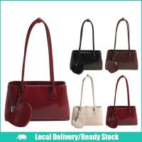 ราคา [จัดส่งฟรี] กระเป๋าถือจี้หัวใจสีแดงและคลัทช์สุภาพสตรีแบบย้อนยุค หนังคุณภาพดี เหมาะสำหรับการทำงานและสไตล์แฟชัน (40367224746)