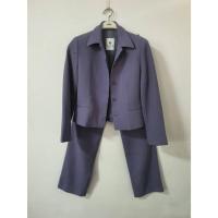 ราคา FF06257 ชูดสูท เสื้อ+กางเกง สีม่วง แบรนด์ ELLE อก 34 นิ้ว (42802282717)