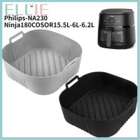 ราคา ELLIE Air Fryerแม่พิมพ์,นํากลับมาใช้ใหม่ 6.2Lจานอบ,ซิลิโคนทนทานกรองน้ํามันแถบอบสําหรับPhilipsNA230 COSORI6.2L Airfryer Accesorios (43223134151)