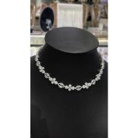 ราคา สร้อยเพชรสังเคราะห์ Cz diamond necklace (25339224967)