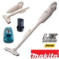 ราคา MAKITA เครื่องดูดฝุ่นพกพา ไร้สาย 10.8V สีขาว CL100D พร้อม แบตเตอรี่ และ แท่นชาร์จ เครื่องดูดฝุ่นไร้สาย เครื่องดูดฝุ่น (1661660341)