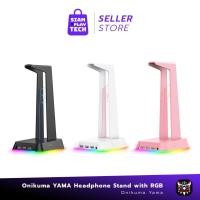 ราคา ONIKUMA Yama usb hub Headset Stand ที่แขวนหูฟัง ขาตั้งหูฟัง ที่วางหูฟังพร้อมไฟ RGB และ usb hub (21037972868)