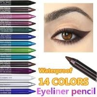 ราคา Silkworm Pearlescent Eyeshadow Pen Eyeliner Gel Pen Waterproof Eyebrow Pen High Gloss Color Eyeliner Pen (40260828730)