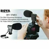 ราคา Boya Microphone BY VM01 Boya Mic Camera Mic Camera Microphone DSLR Microsoft Mirrorless Boya (9625607616)