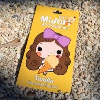 ราคา แผ่นหอมปรับอากาศ มิโดริ Midori Airfreshener กลิ่นวนิลา vanilla (959254549)