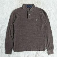 ราคา เสื้อยืดคอปกสีน้ําตาลแขนยาว Ralph lauren (26970506893)