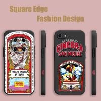 ราคา Ginebra San Miguel BAC25 สําหรับ OPPO A55 A53 A16K Reno7 Reno 7z Reno6z 7 6 A94 Lite เคสโทรศัพท์ขอบสี่เหลี่ยม (42614423673)