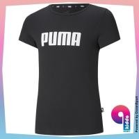 ราคา PUMA Kids Girls ESS PUMA Tee Puma Black (85497203) (52500924394)