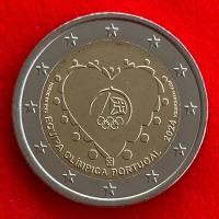 ราคา เหรียญยูโร โปรตุเกส Portugal 2 euro ปี 2024 2€ เหรียญที่ระลึก Olympic Games (26875000156)