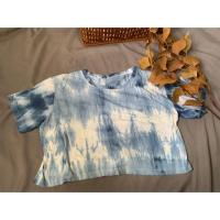ราคา เสื้อครอป ลายมัดย้อม (6240986683)