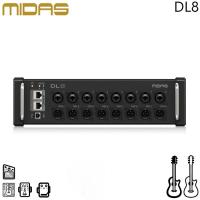 ราคา Midas DL8 PoE-Powered 8 Input, 8 Output Stage Box with Midas PRO Microphone Preamplifiers and 2 Powered ULTRANET Monitoring Outputs (50451021924)