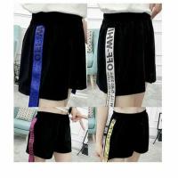 ราคา กางเกงแต่งแถบข้าง2ข้าง แนวสปอร์ตวอร์ม (472055943)