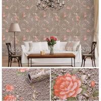 ราคา Wallpaper Decorate วอลเปเปอร์ติดผนัง ลายดอกไม้ (1975502660)