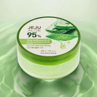 ราคา (ของแท้/พร้อมส่ง) The Face Shop Jeju Fresh Aloe Soothing Gel 95% ขนาด 300 ml. (2146795007)