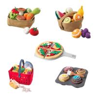 ราคา พร้อมส่ง ของเล่น อิเกีย IKEA ชุดลูกน้อยเข้าครัว DUKTIG (ดุคติก) ชุดผัก ผลไม้ พิซซ่า ขนมอบ ชุดช็อปปิ้ง LÅTSAS (ลวทซอส) (4494166920)