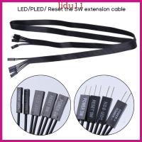 ราคา LID เมนบอร์ด HDD LED PLED รีเซ็ต SW Power SW สายต่อ 2Pin ตัวเมียถึงชาย (55250861770)