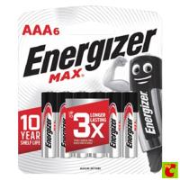 ราคา เอเนอไจเซอร์ แม็กซ์ ถ่าน ขนาด AAA แพ็ค 6 ก้อน (42374283320)