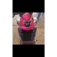 ราคา ชิวหน้ายักษ์MSX125sfสีชมพู-ดำวัสดุABS (17521901357)