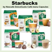 ราคา [Starbuks] by Nescafe Dolce Gusto Cafe Menu Capsules Latte Cappuccino White Mocha Caramel Macchiato (44268414149)