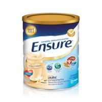 ราคา Ensure เอนชัวร์ อาหารสูตรครบถ้วน รสวนิลา ขนาด 400 กรัม (18234214026)