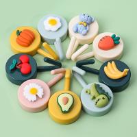 ราคา ตะขอแขวนพลาสติกติดผนังห้องน้ําห้องครัวลายการ์ตูนสัตว์ผลไม้น่ารัก (10240251375)