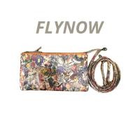 ราคา USED LIKE NEW✌ กระเป๋าตังค์สะพายข้าง FLY NOW แท้ % (13572056064)