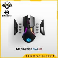 ราคา SteelSeries (สตีลซีรี่ย์) Rival 650 / 600 Wireless / wired RGB Gaming Mouse เมาส์เกมมิ่ง เมาส์ (62456) (62446 ) steelseries Steelseres Steel Series Steel series steel series (5792135653)