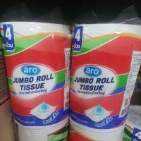 ราคา เอโร่ กระดาษชำระ ม้วนใหญ่ หนา 2 ชั้น แพ็คละ 4 ม้วน สำหรับที่มีกล่องใส่ทิชชูแบบวงกลมใหญ่ +Jumbo Roll+ (2110036731)