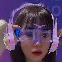 ราคา แว่นตา LED เรืองแสง แว่นตาวินเทจสไตล์พังก์ แฟชั่นสำหรับงานปาร์ตี้ สีสันสดใส (25197035146)