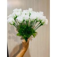 ราคา ดอกกุหลาบ (ดอกกุหลาบตูมสีขาว 1ดอก/ช่อ ดอกกุหลาบก้านเดี่ยว) ช่อดอกกุหลาบสีขาว ช่อดอกกุหลาบ (21679492762)