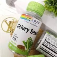 ราคา (แท้พร้อมส่ง) Solaray Celery Seed 505 mg (6912867423)
