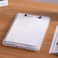 ราคา ส่งจากไทย กล่องแฟ้ม หนีบเอกสาร กล่องแฟ้มหนีบ แฟ้มหนีบเอกสาร a4 กล่องหนีบแฟ้มเอกสาร คลิปบอร์ด พลาสติก แฟ้มหนีบเอกสาร (28880407362)