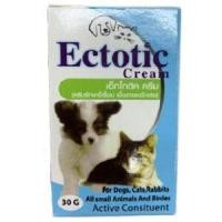 ราคา Ectotic Cream (1กระปุก) ครีมทาขี้เรื้อน เชื้อราและผิวอักเสบ สุนัข-แมว-กระต่าย (16205015044)