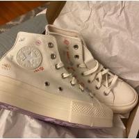 ราคา Converse Chuck Taylor All Star things TO Grow egret (High) รองเท้ากีฬา (22390264243)