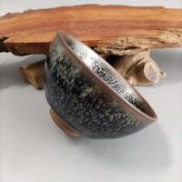 ราคา เพลง Lanyao เปลี่ยนโบราณ Jianzhan ชามหยดน้ํามัน Tianmu ถ้วยชาธรรมชาติแร่ดิบเคลือบยางเหล็กโบราณโบราณ Distressed (40120699169)