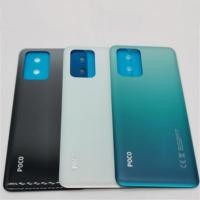 ราคา Xiaomi POCO X3 GT ฝาหลังแบตเตอรี่ด้านหลังประตูสําหรับ Poco x3 X3 GT x3gt เคสโทรศัพท์ + Adaptive Sticke (57650460104)