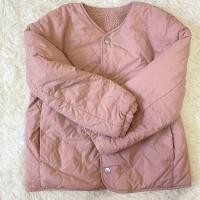 ราคา เสื้อกันหนาว uniqlo(ยูนิโคล่)สีชมพูพาสเทลมือสองใส่ได้ 2 ด้านไซส์ 120 งานน่ารักมากใส่อุ่นมากค่ะใส่ในอุณหภูมิติดลบได้ (26369643218)